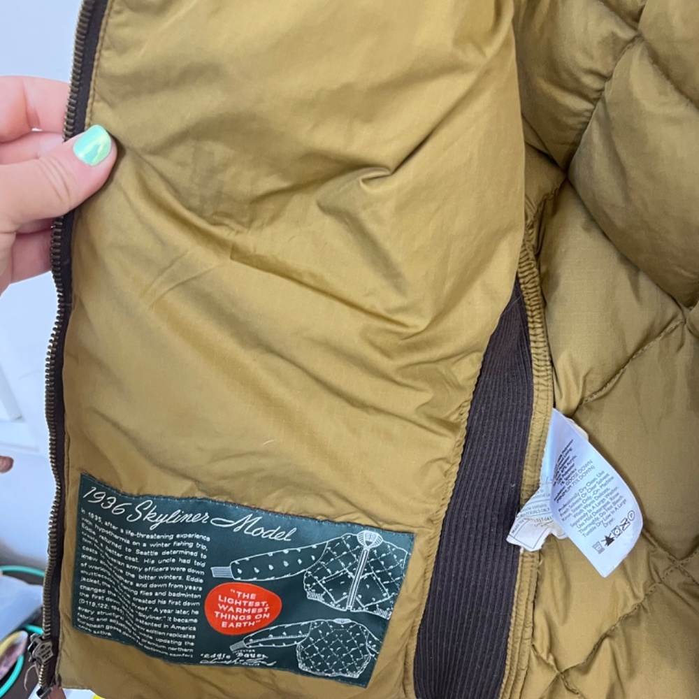 Goose down bomber jacket - Picture 3 of 6